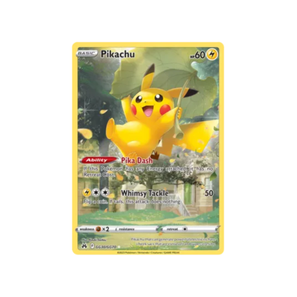 Pikachu GG30/GG70 -Sword & Shield Crown Zenith Galarian Gallery