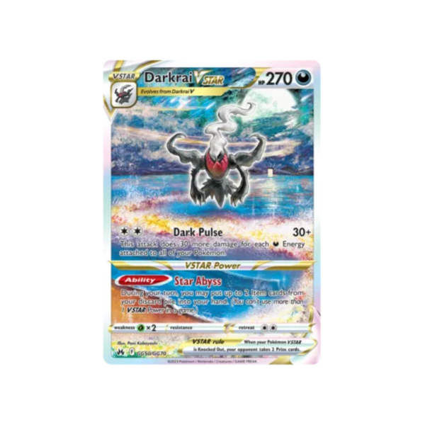 Darkrai VStar GG50/GG70 - Sword & Shield Crown Zenith Galarian Gallery