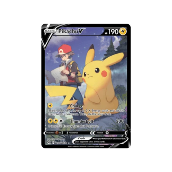 Pikachu V TG16/TG30 - Sword & Shield Lost Origin Trainer Gallery