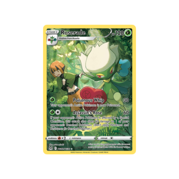 Roserade TG05/TG30 - Sword & Shield Lost Origin Trainer Gallery