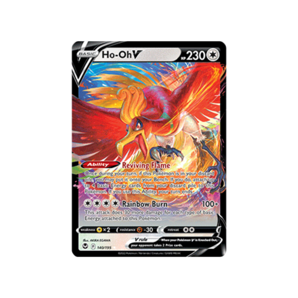 Ho-Oh V 140/195 - Sword & Shield Silver Tempest
