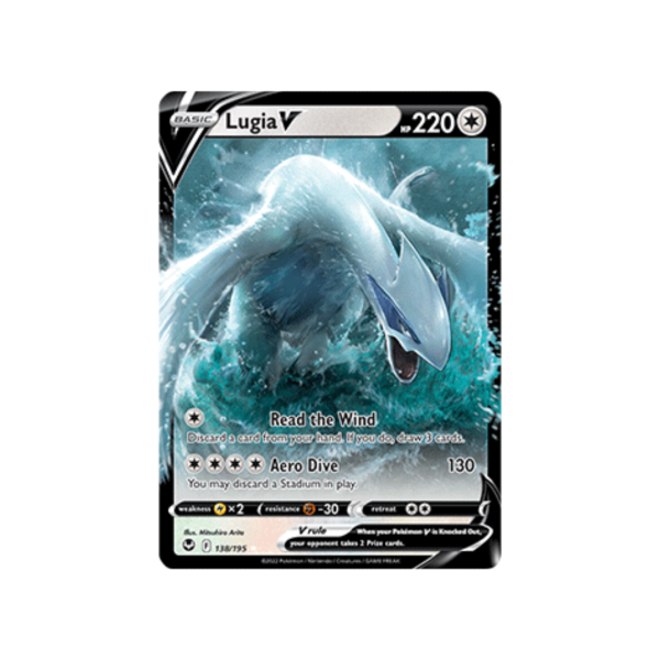 Lugia V 138/195 - Sword & Shield Silver Tempest