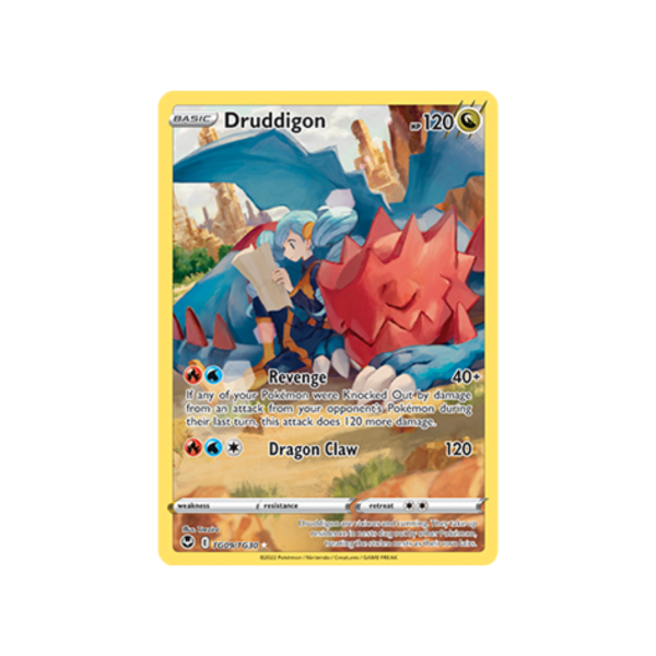 Druddigon TG09/TG30 - Sword & Shield Silver Tempest Trainer Gallery