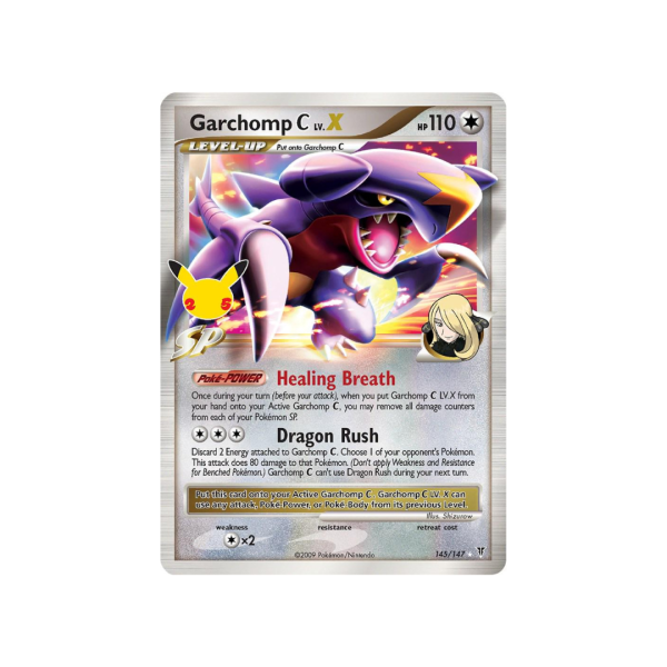Garchomp C LV.X - Sword & Shield Celebrations 25th Anniversary Promo Series