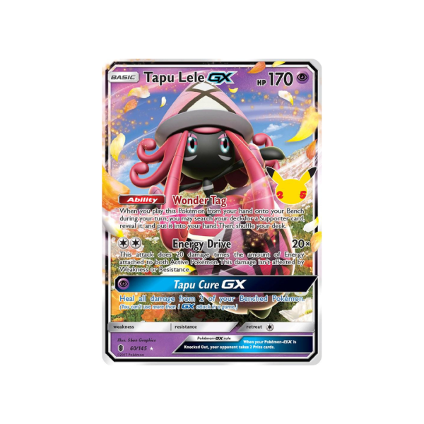 Tapu Lele GX - Sword & Shield Celebrations 25th Anniversary