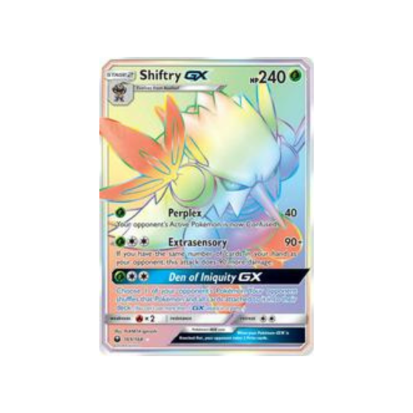 Shiftry GX 169/168 - Sun & Moon Celestial Storm