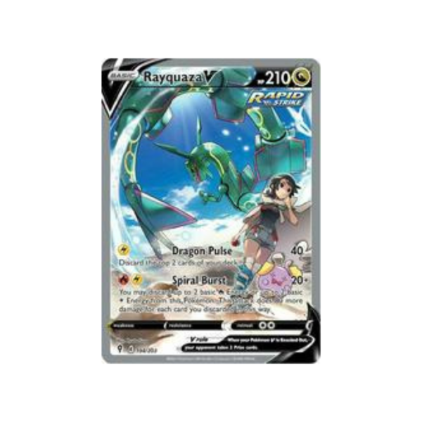Rayquaza V 194/203 -  Sword & Shield Evolving Skies